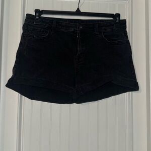 Women's Arizona Jean Company Black Denim Shorts